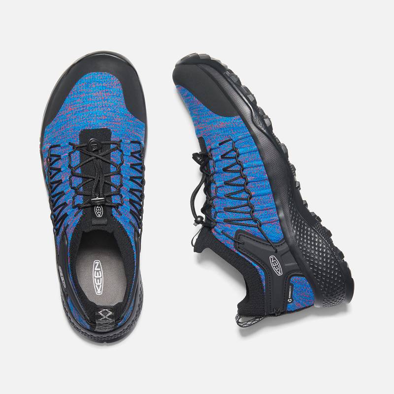 Keen Explore UNEEK Sneakers Herren DE-29635 Multi/Black - Keen Herrenschuhe Blau